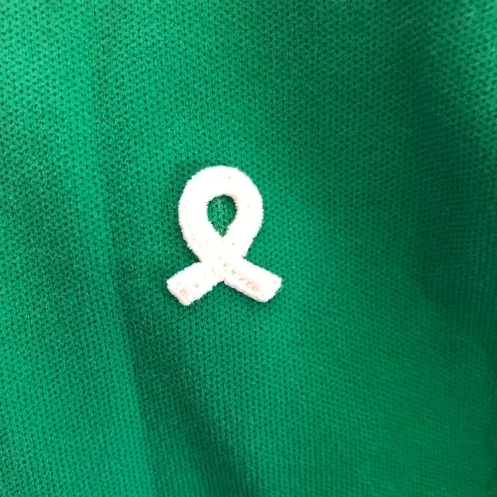 VTG Demetre Ladies 2PC Track Jacket Crop Jogger Pant L Green Rainbow Stripes Size L - Image 8