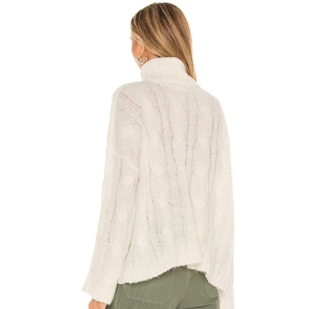 Tularosa Greta Turtleneck Sweater in Ivory - Image 73