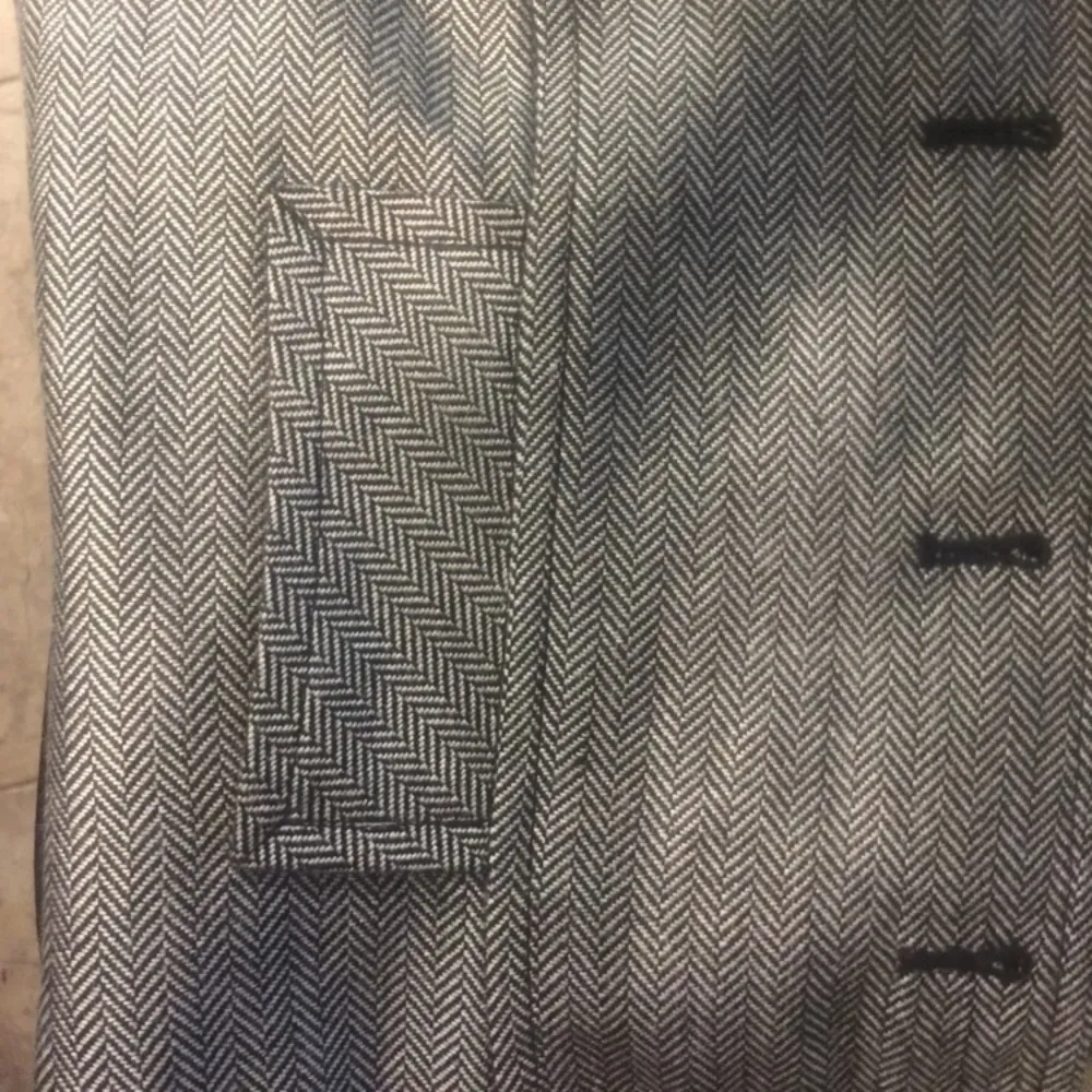 NEW!! Chic Herringbone Cape Jacket Size M - Image 5