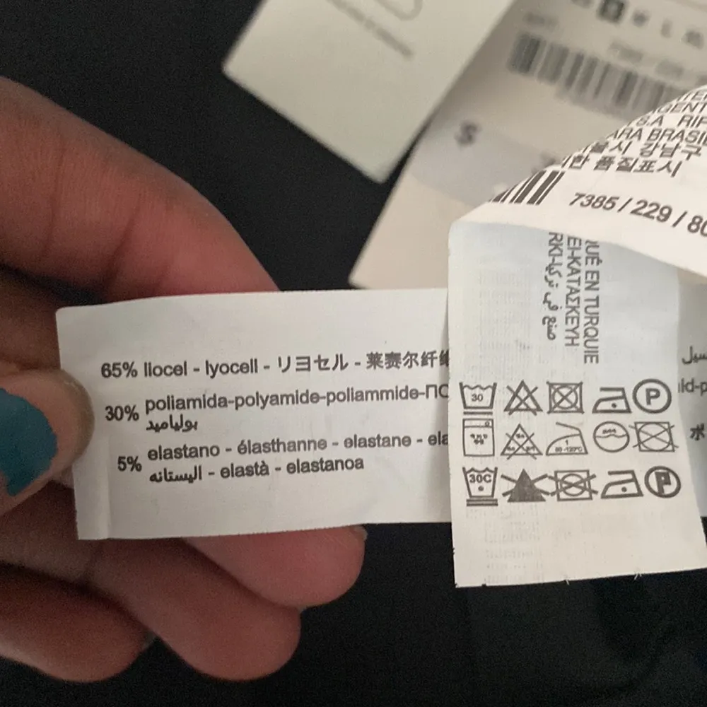 Zara Black Skirt SIZE S - Image 5