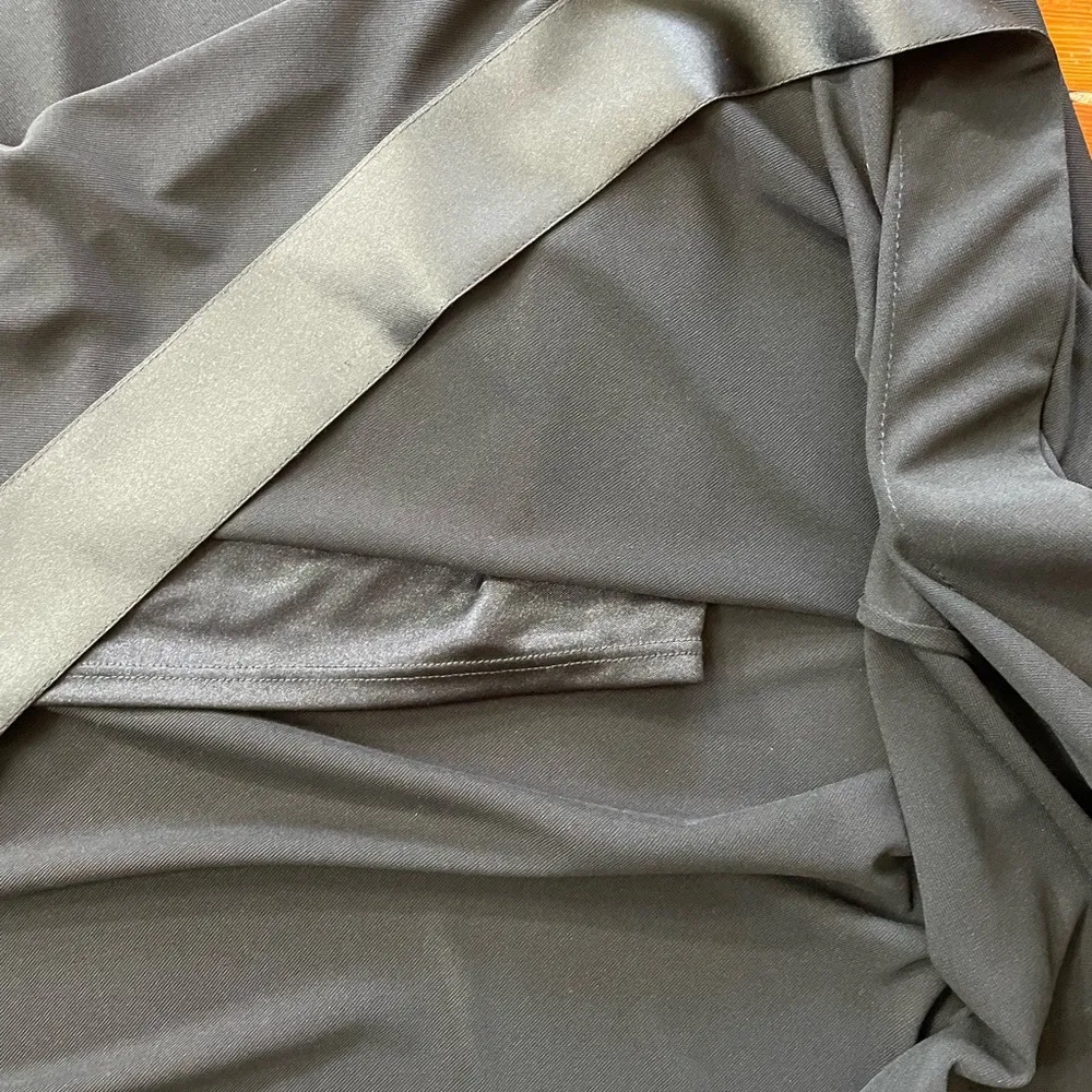 Vintage Lillie Rubin Designer Black Handkerchief Hem Evening Dress - Image 11