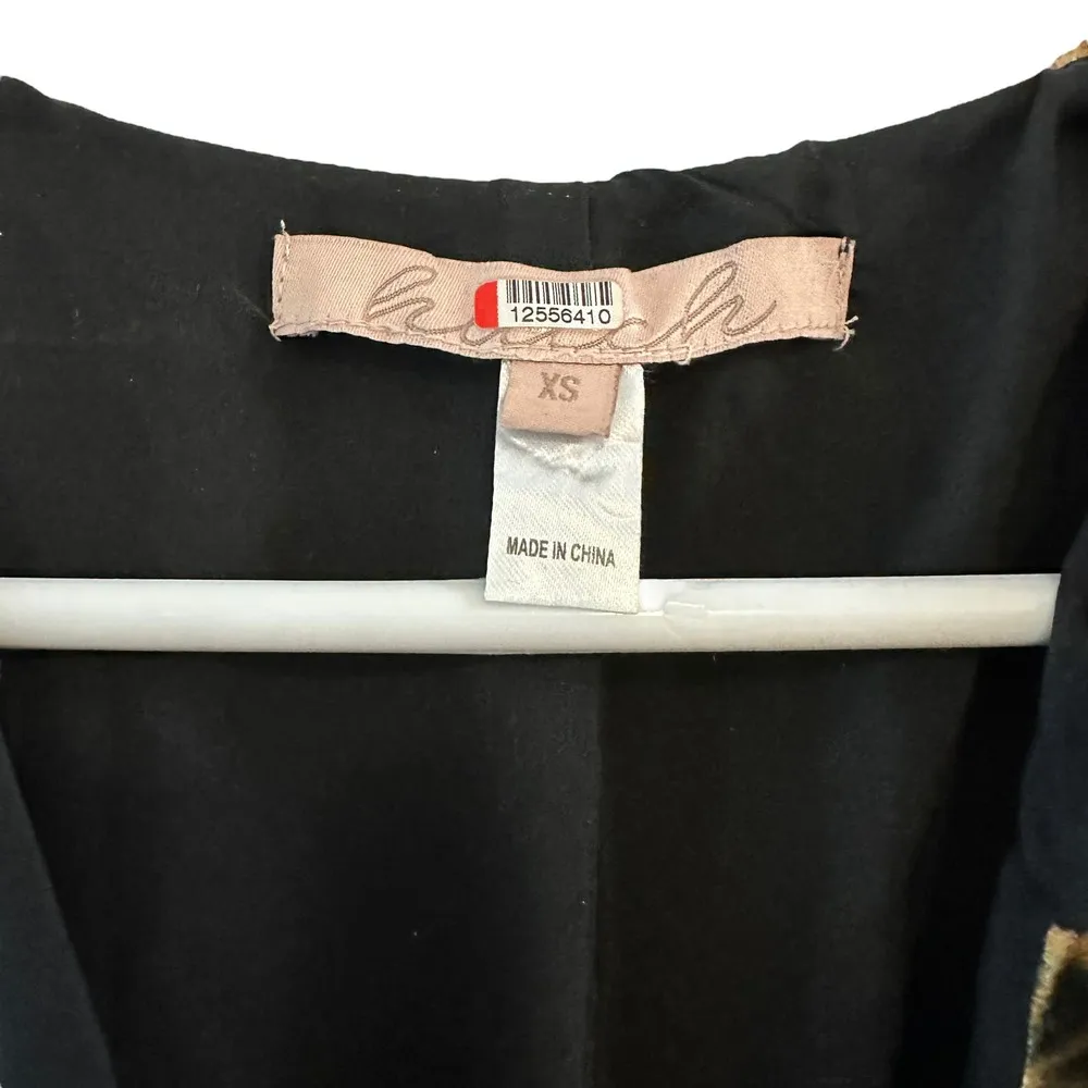 Hutch Gemma Burnout Velvet Floral Wrap Maxi Dress - Image 5