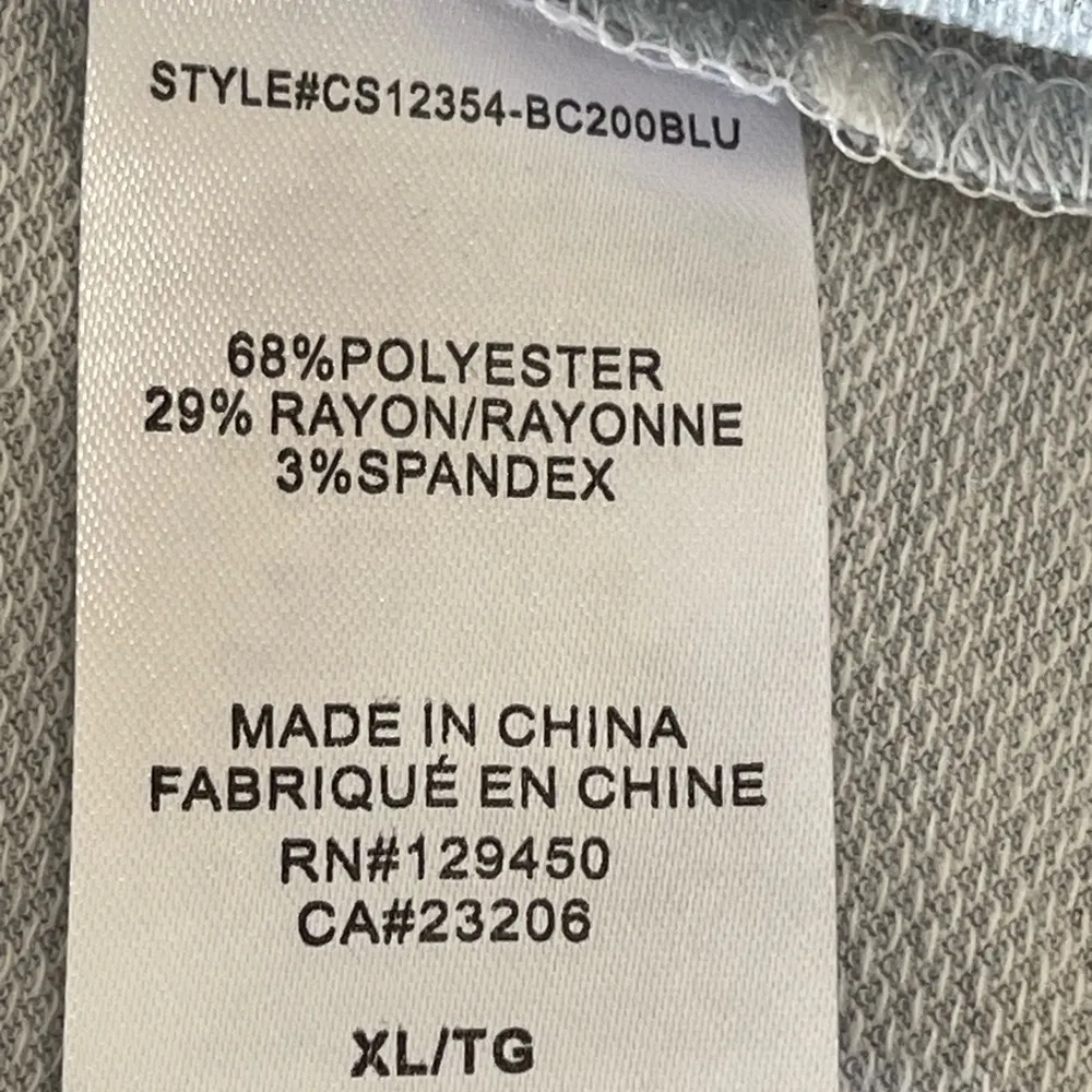 Comu Blu 2 piece set camouflage tank and shorts drawstring new with tag size XL Blue - Image 11