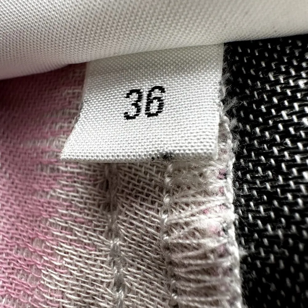 Anthropologie Rita Row Garon Trouser Striped Colorblock Baggy Organic Cotton S - Image 4