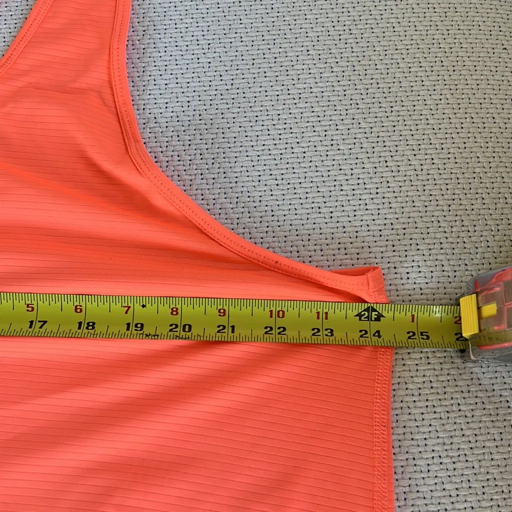 🧡dry Tek 1x salmon color tank Orange - Image 3
