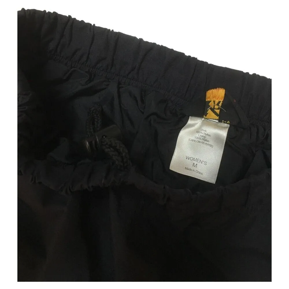 REI Elements Pants Womens M Thaw Nylon Straight Leg Lined Outdoor Skiing Black - Image 12