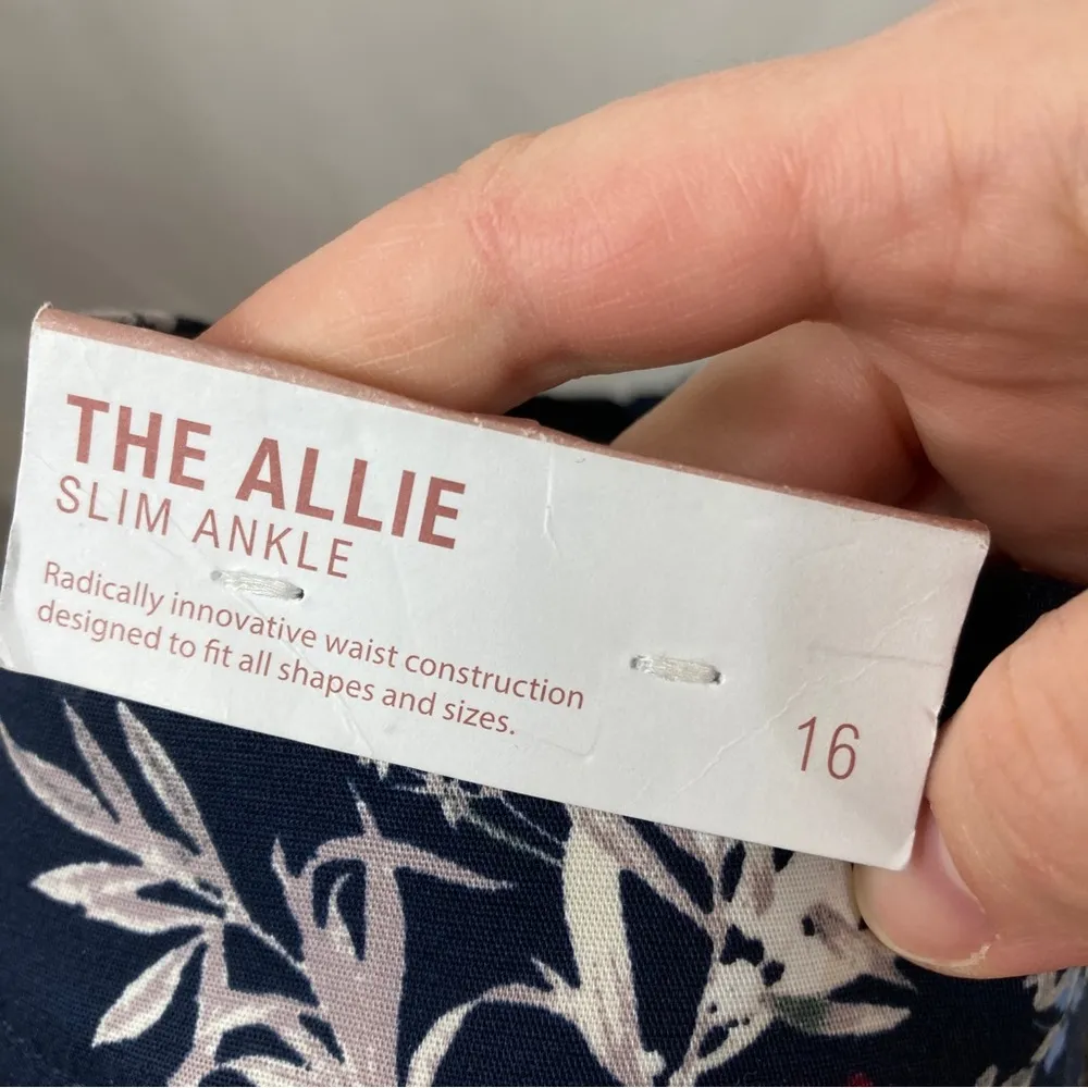 Lane Bryant | The Allie Collection Slim Ankle Floral Pants 16 NWT - Image 6