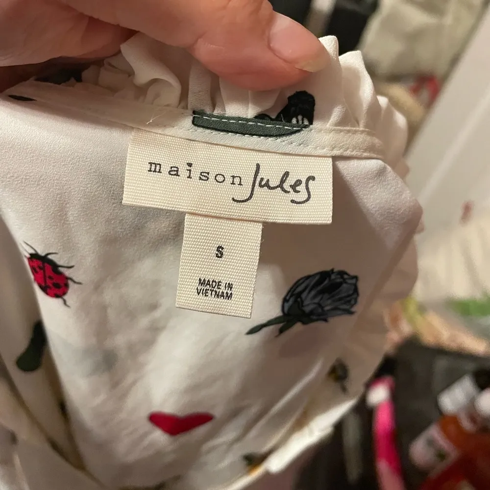 Maison Jules  FUN PATTERN BLOUSE - Image 3