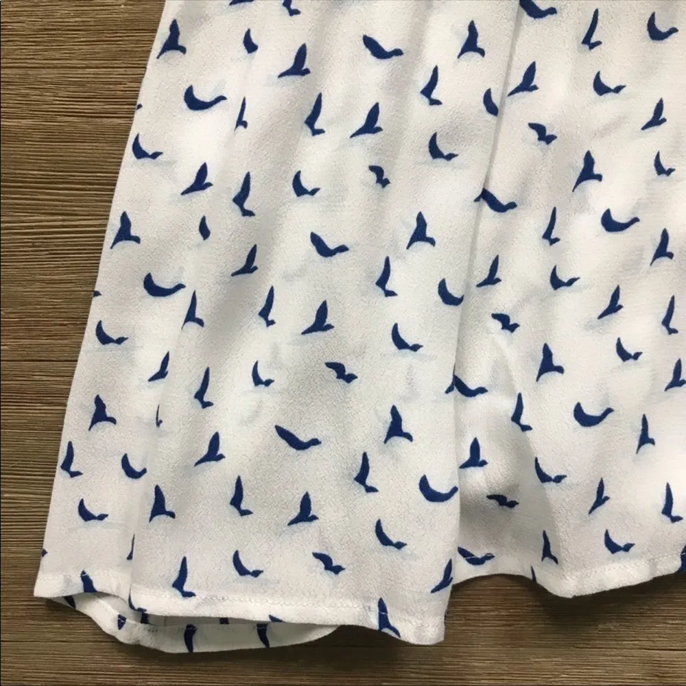 Joie Brunhilde Bird Print Dress - Image 7
