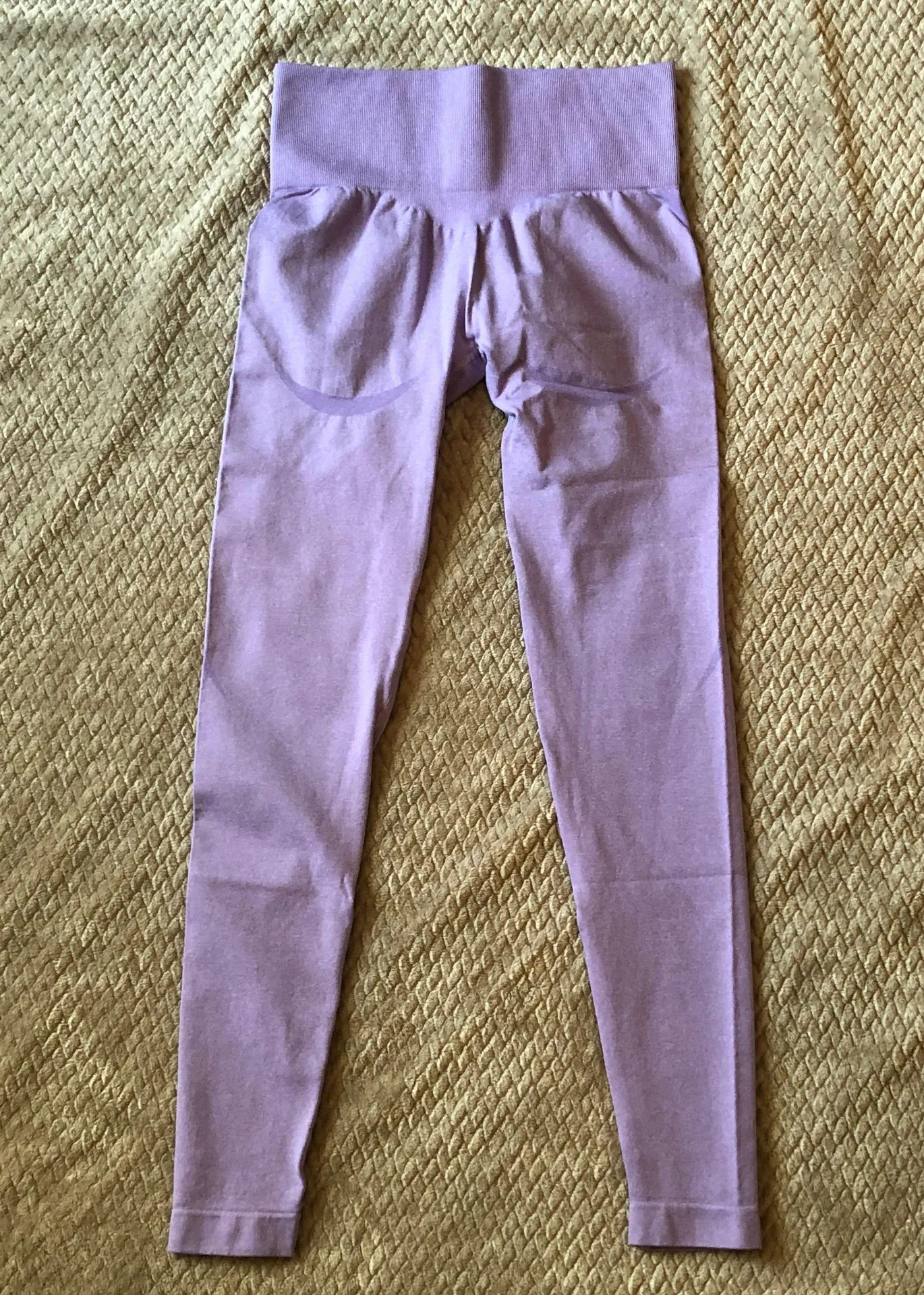 Lilac Gym Leggings Purple Size M - Image 3