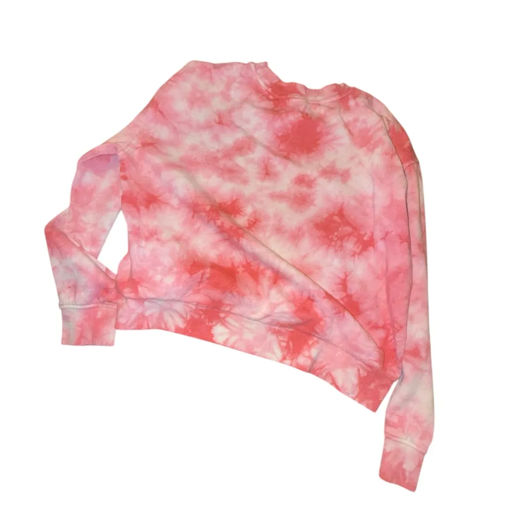 Vans Women's Pink Tie-Dye Crew Neck Sweater - Image 4