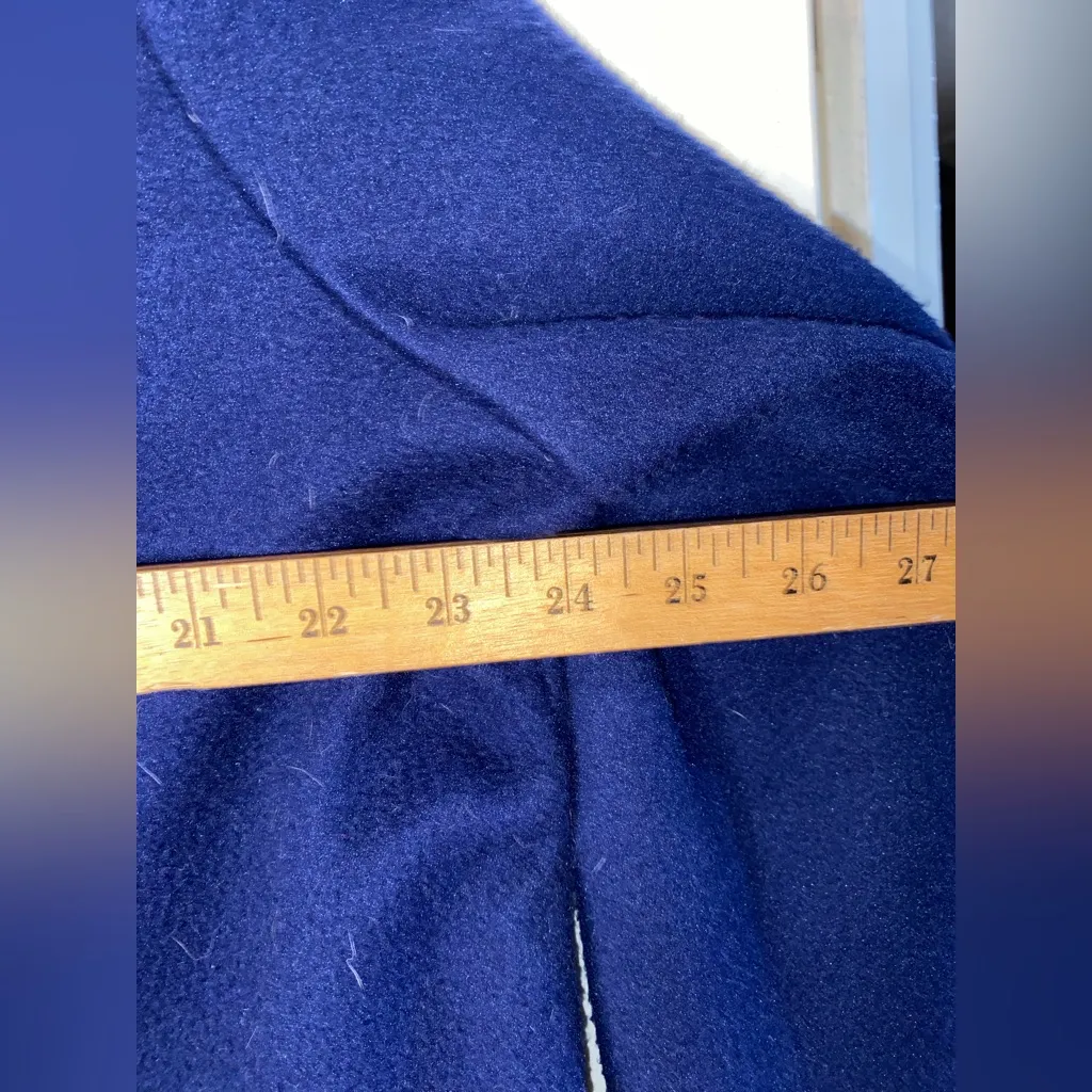 Vintage Take Two Dog Fleece Jacket Large Womens Western Grandma Blue Button - Image 4