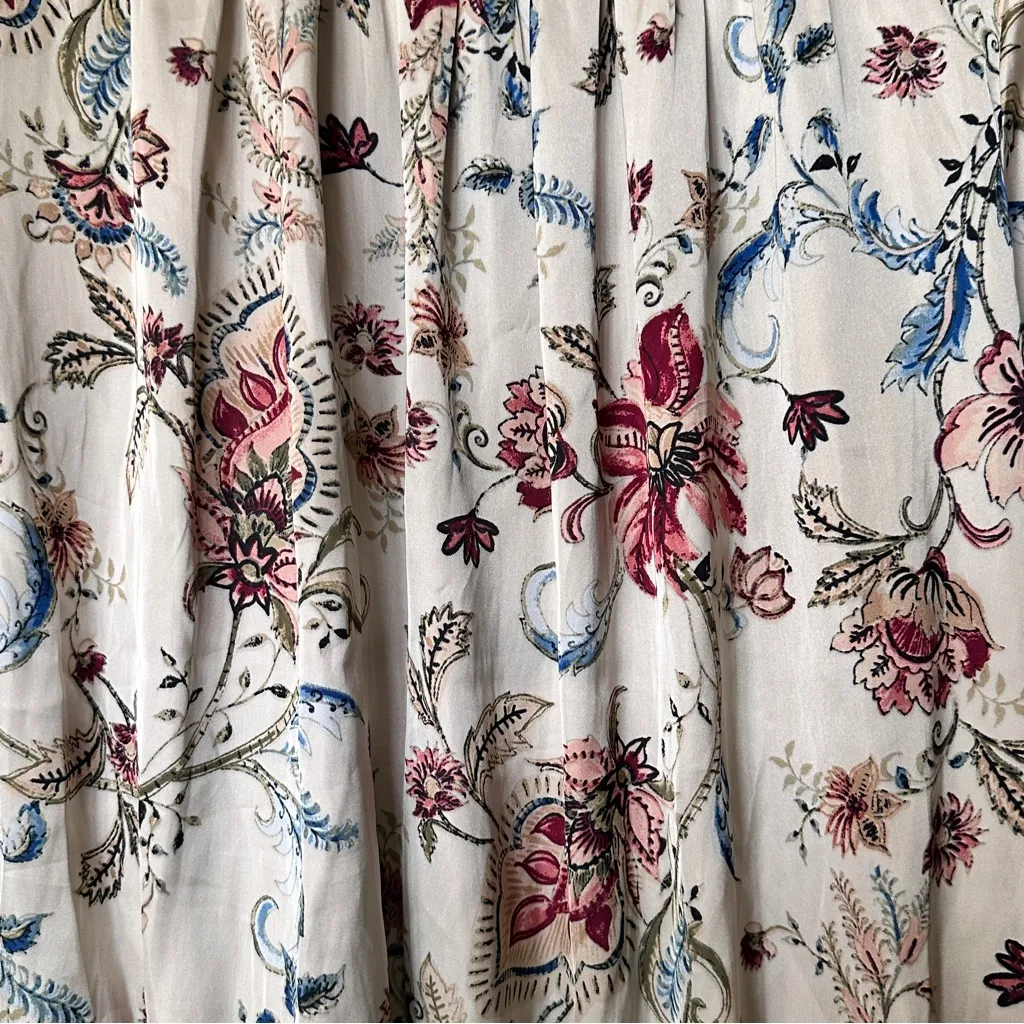 Chico's  zip up floral jacket blouse with pockets size 18 - Image 9