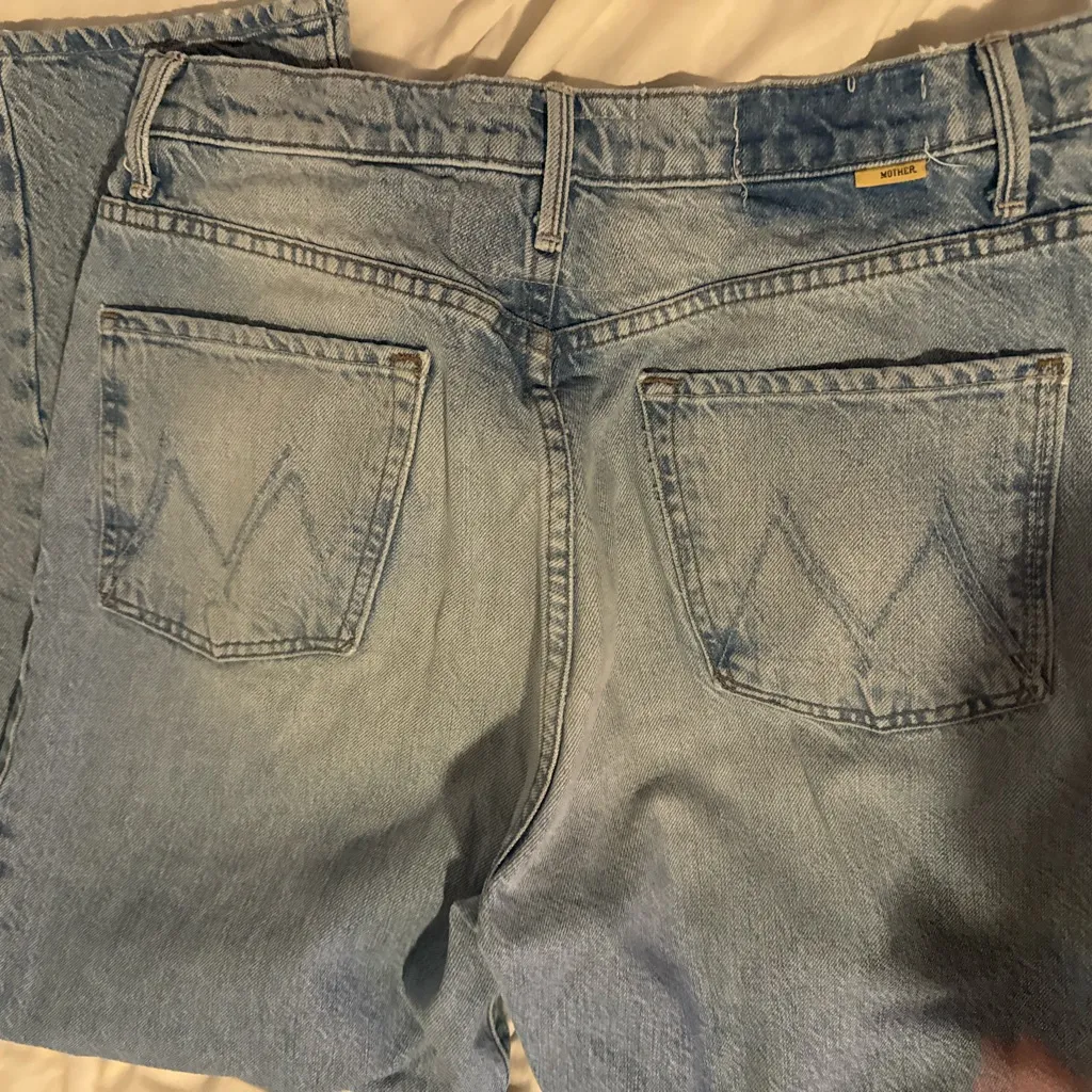 MOTHER Light Blue Ankle & Cropped Jeans Size 31 - Image 3