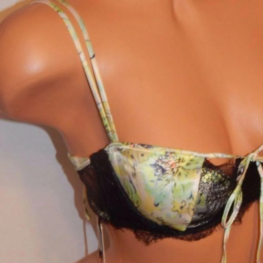 Victoria's Secret Designer Collection Very Sexy Island Silk Demi Bra - Image 6