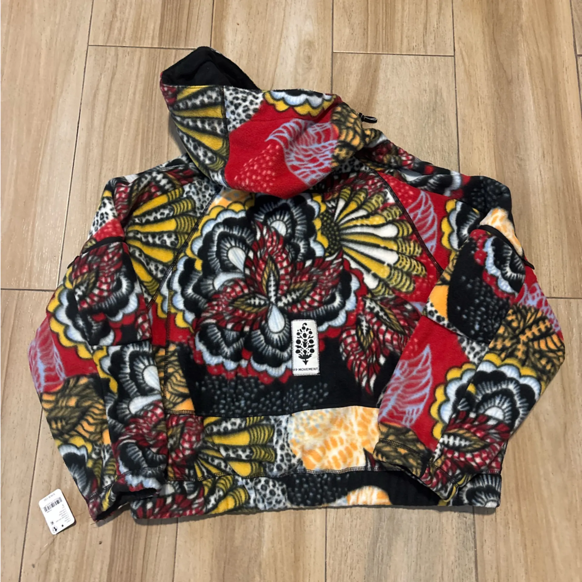 FP Movement Wild and Free Printed Fleece Pullover Red - Image 10