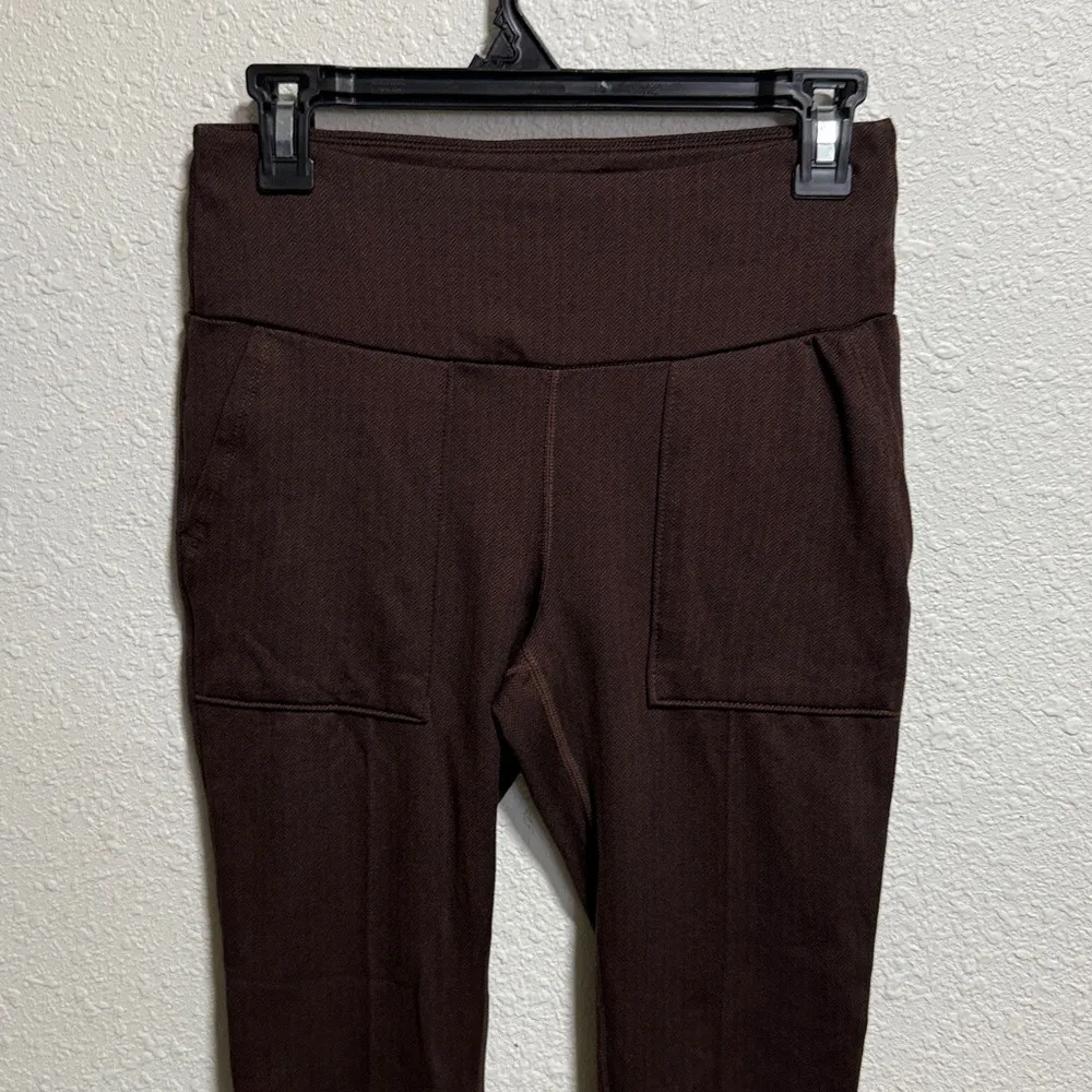 Mondetta brown stretch‎ leggings pants sz small - Image 6
