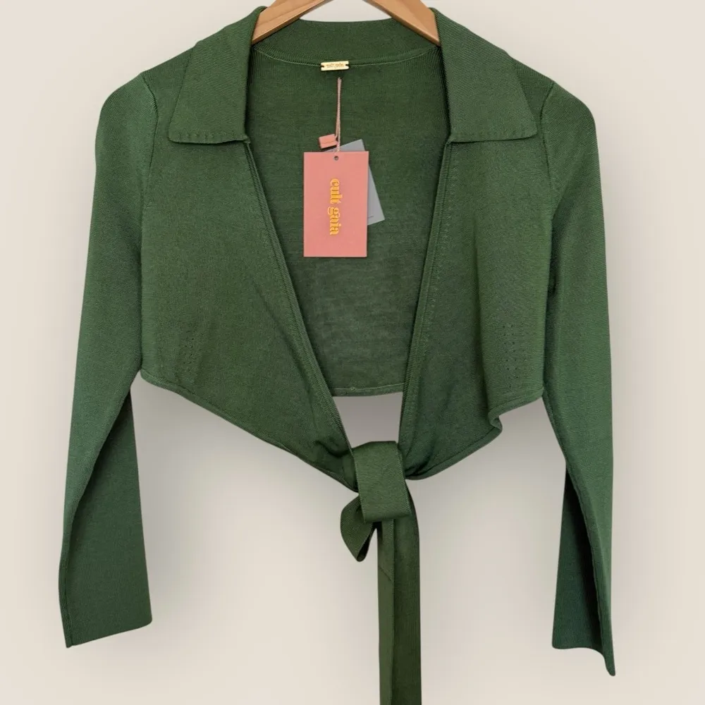 Cult Gaia | Tory Knit Top | Size S | Basil - Image 13