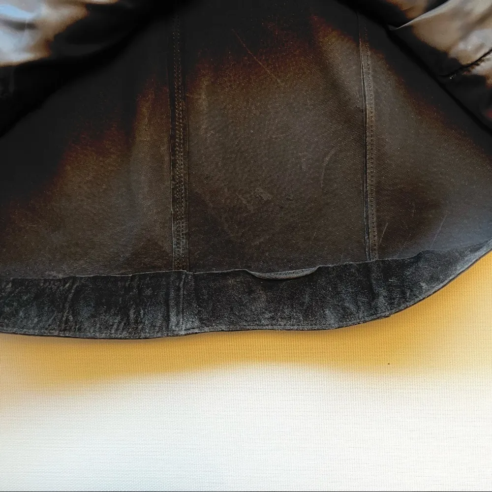 Chico’s Leather Suede Shirt Jacket - Image 8