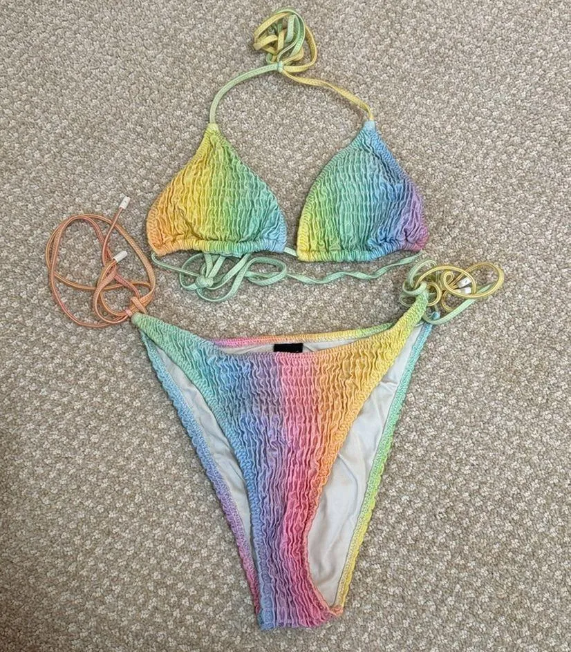Triangl Rainbow Bikini Set Size undefined - Image 2