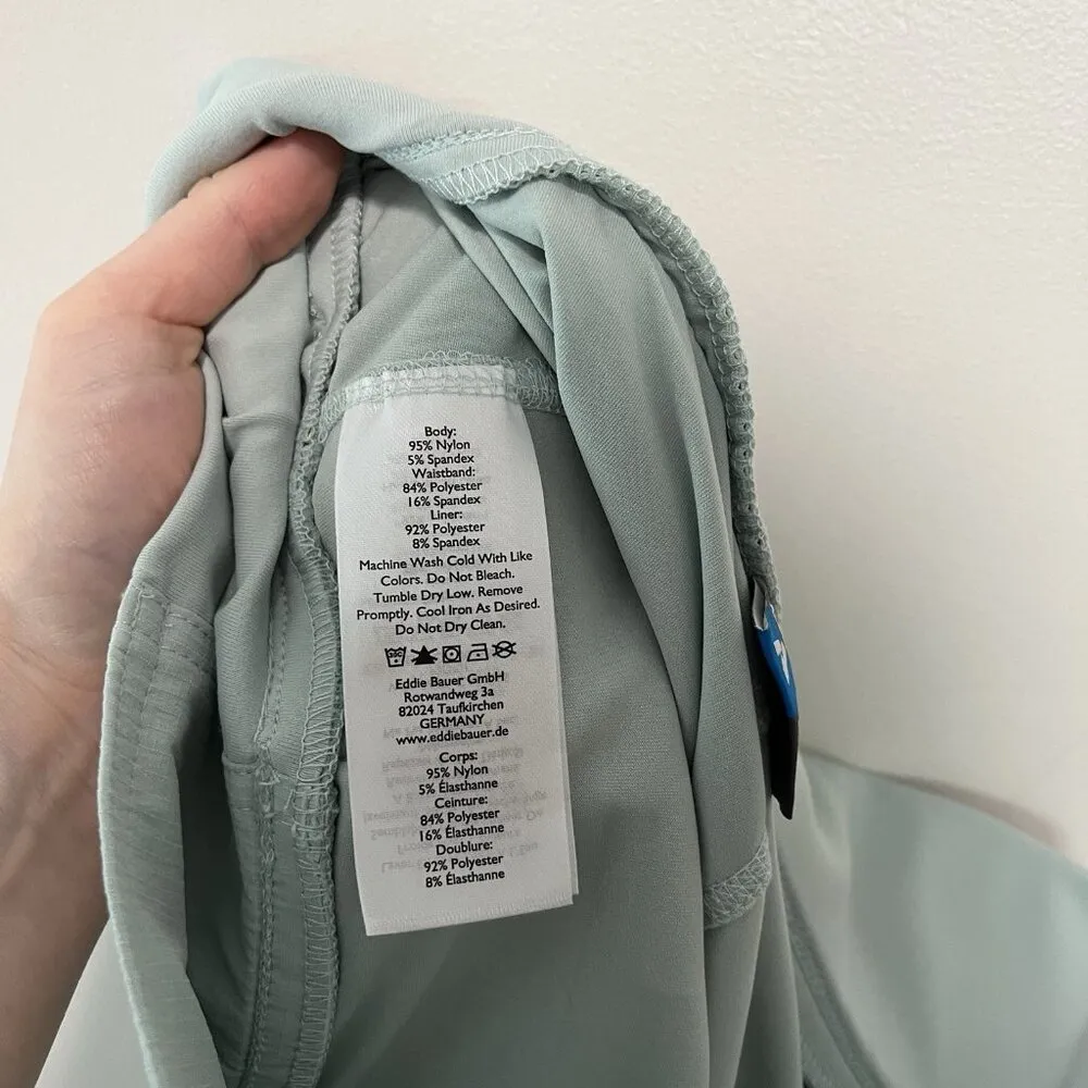 Eddie Bauer Ascent NWT Guide Ripstop Skort in‎ Celadon Size 8 - Image 7