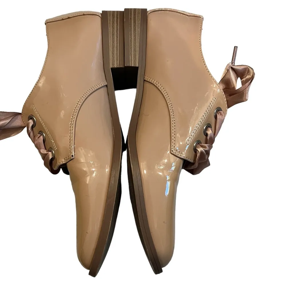 Abound Val Patent Faux Leather Derby Oxford Shoes, Sz 7.5 - Image 9