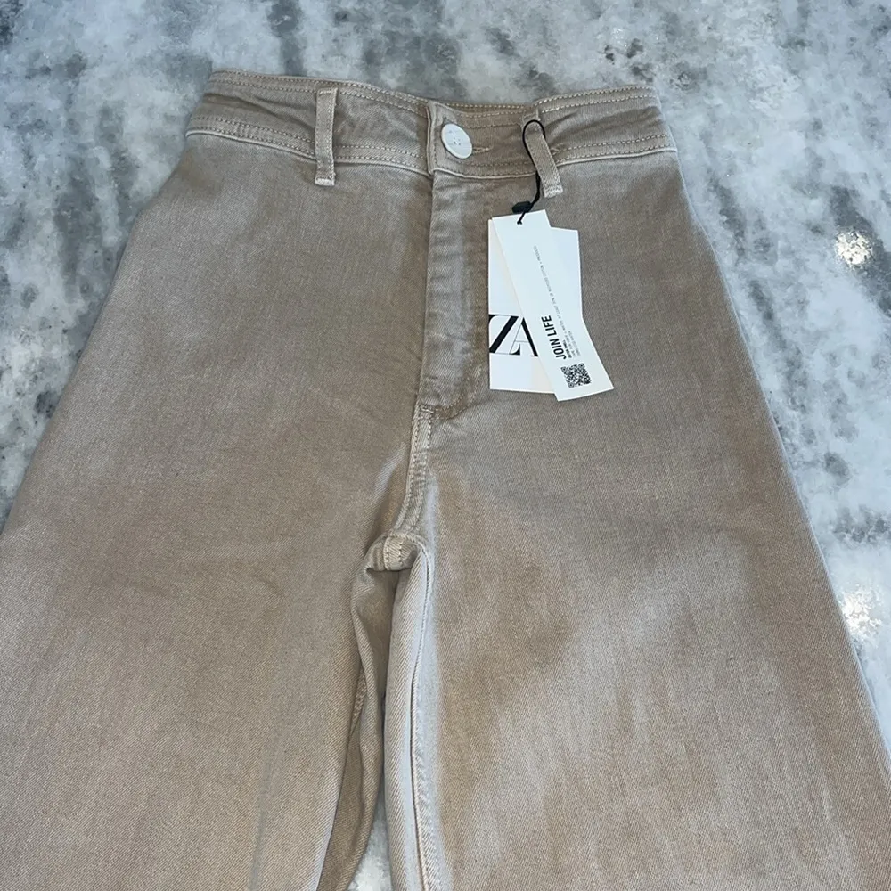 Zara High Rise Wide Leg Pants - Image 5