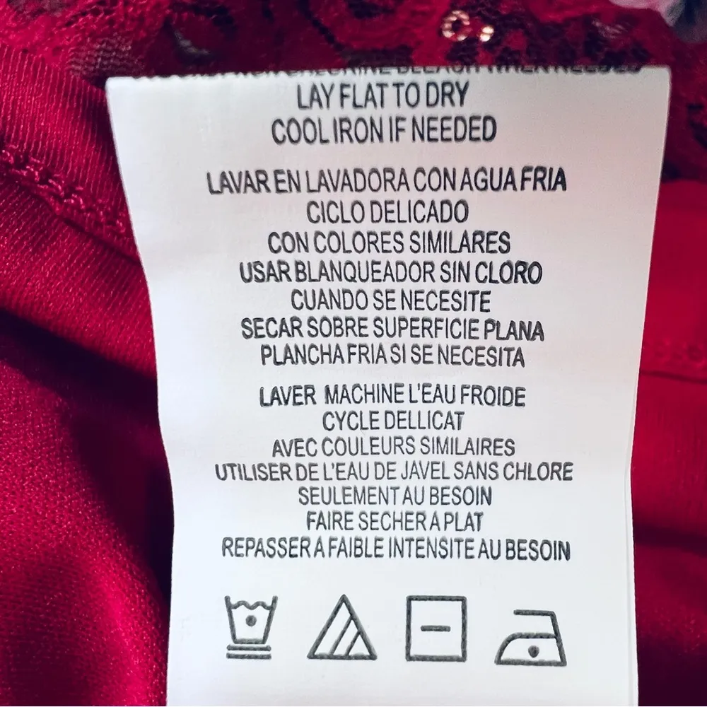 Tiana B SZ 10 Lace Overlay Lined Dress with Sequins & Sleeveless Keyhole… - Image 12