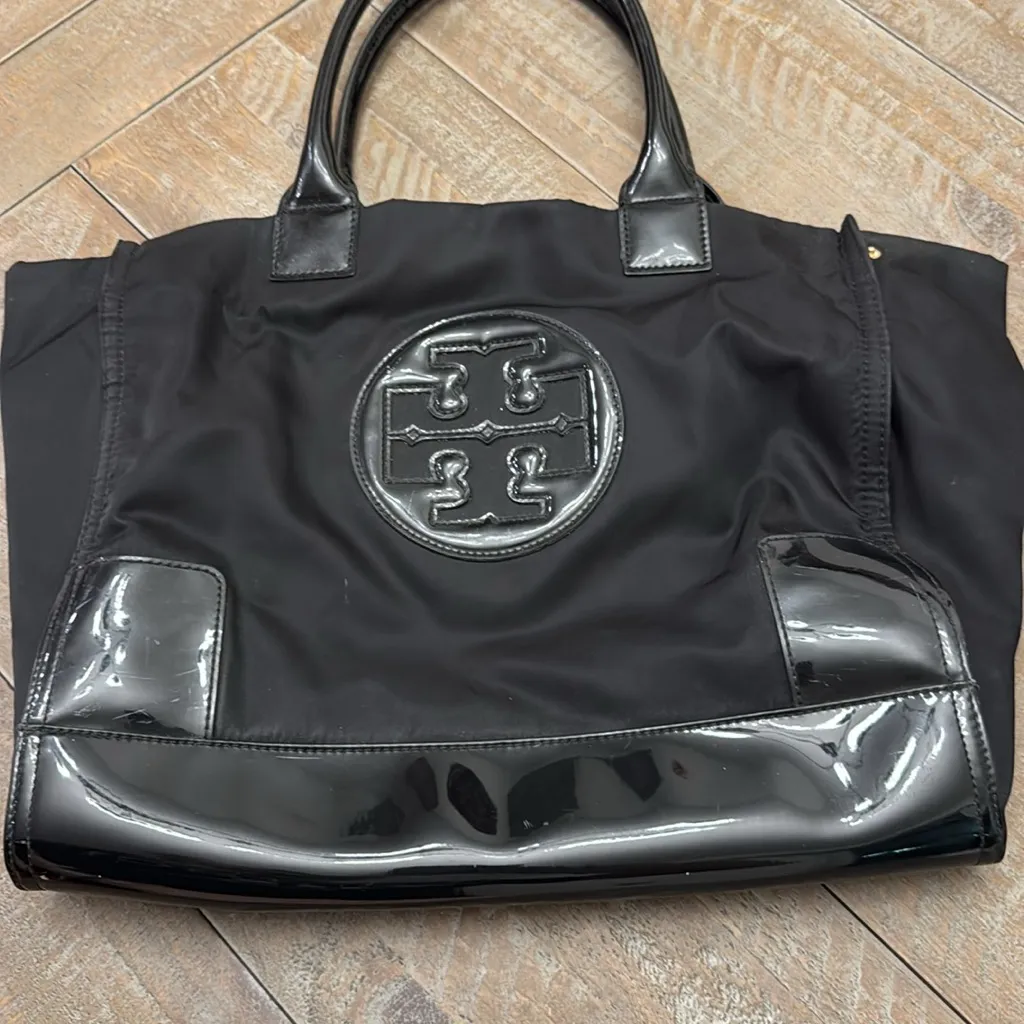 Tory Burch  Mini Ella Patent Tote Bag - Image 2