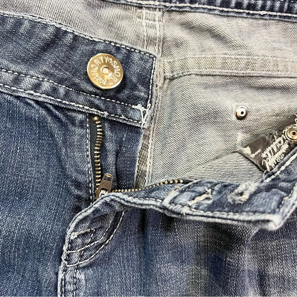 ROCK & ROLL COWGIRL Women’s Low Rise Sequin Patch Bootcut Western Jeans 33 - Image 10