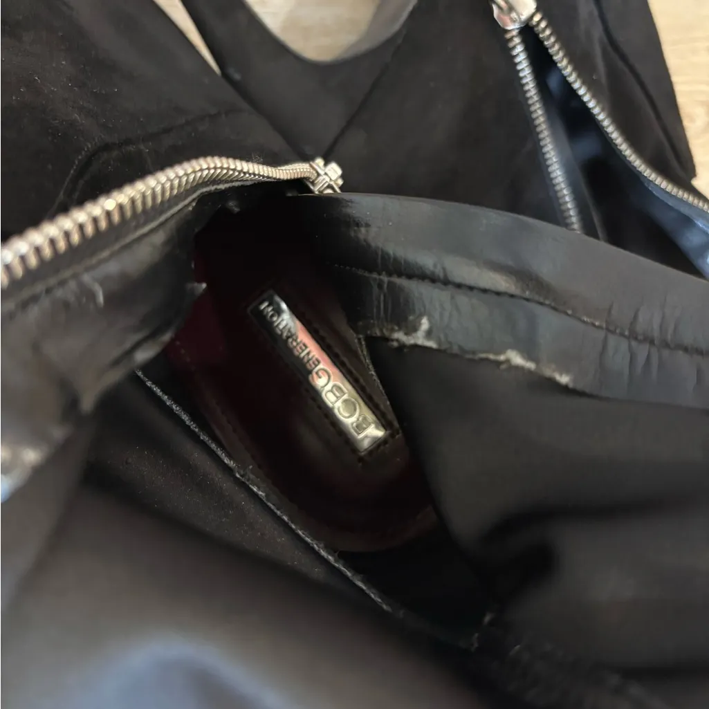 BCBGeneration Black Heeled Boots Sleek Design Size 10 - Image 7