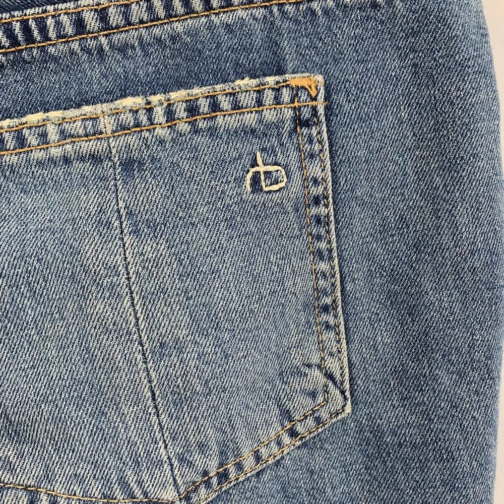 Rag & Bone Distressed Denim Cutoff Shorts Size 25 - Image 4