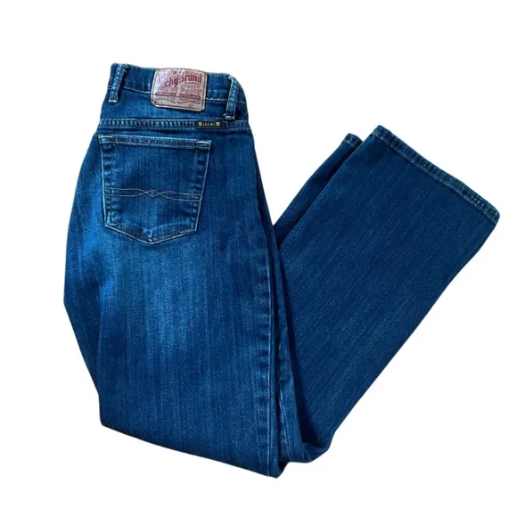 Vintage Lucky Brand Easy Rider Mid Rise Straight Leg Denim Blue Jeans Size 6 - Image 2