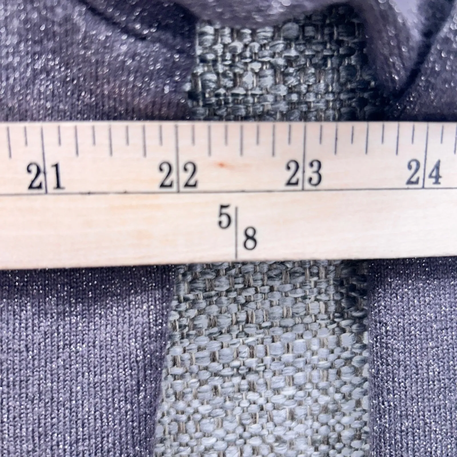 Chicos‎ Holiday Sweater Gray Large Or 2 - Image 9