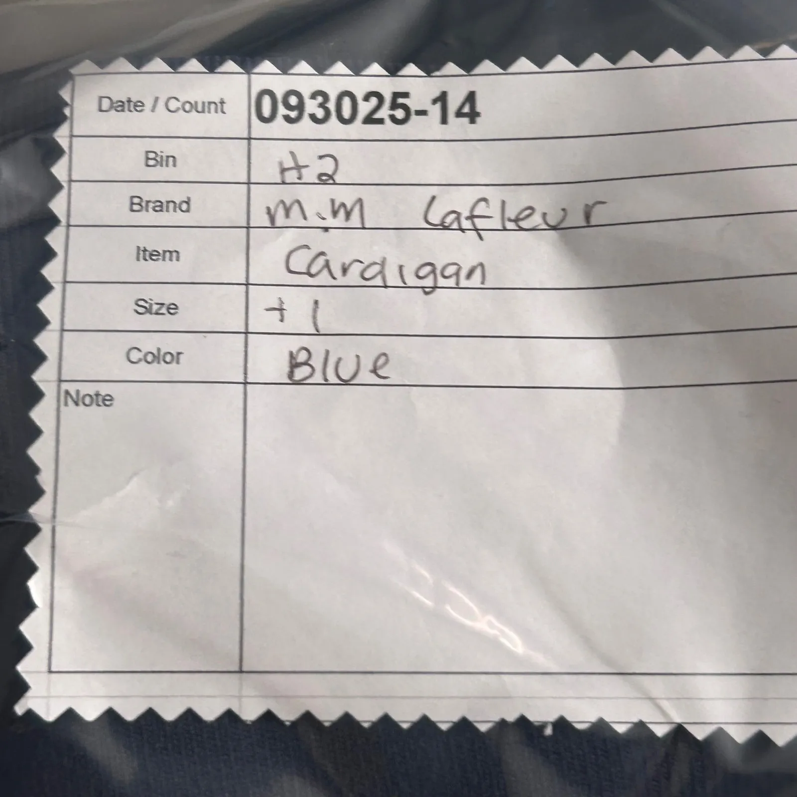 MM Lafleur Cardigan Blue 1X - Image 12