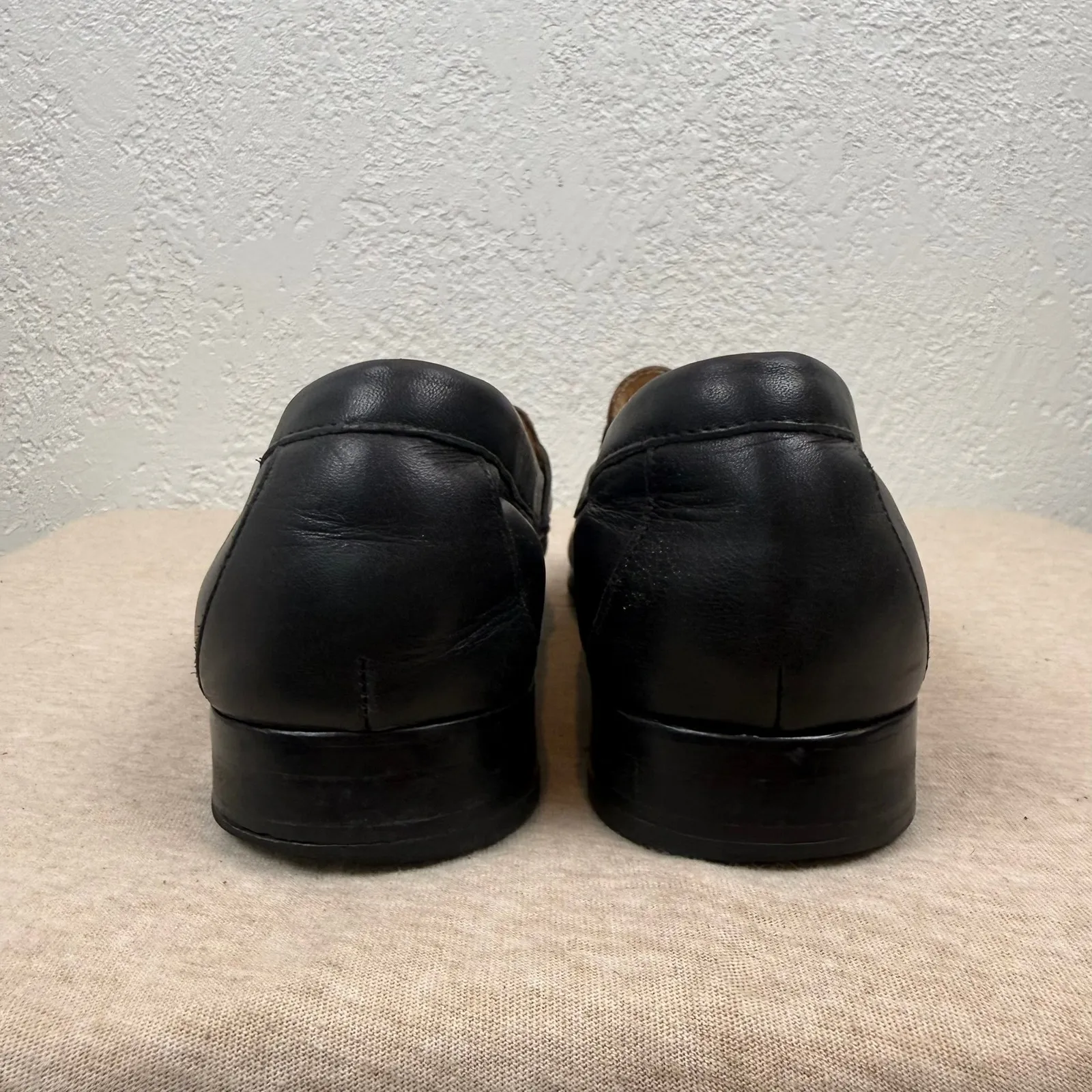 Cole Haan‎ Womens Black Leopard Print Calf Hair Leather Loafers Shoes - Image 6