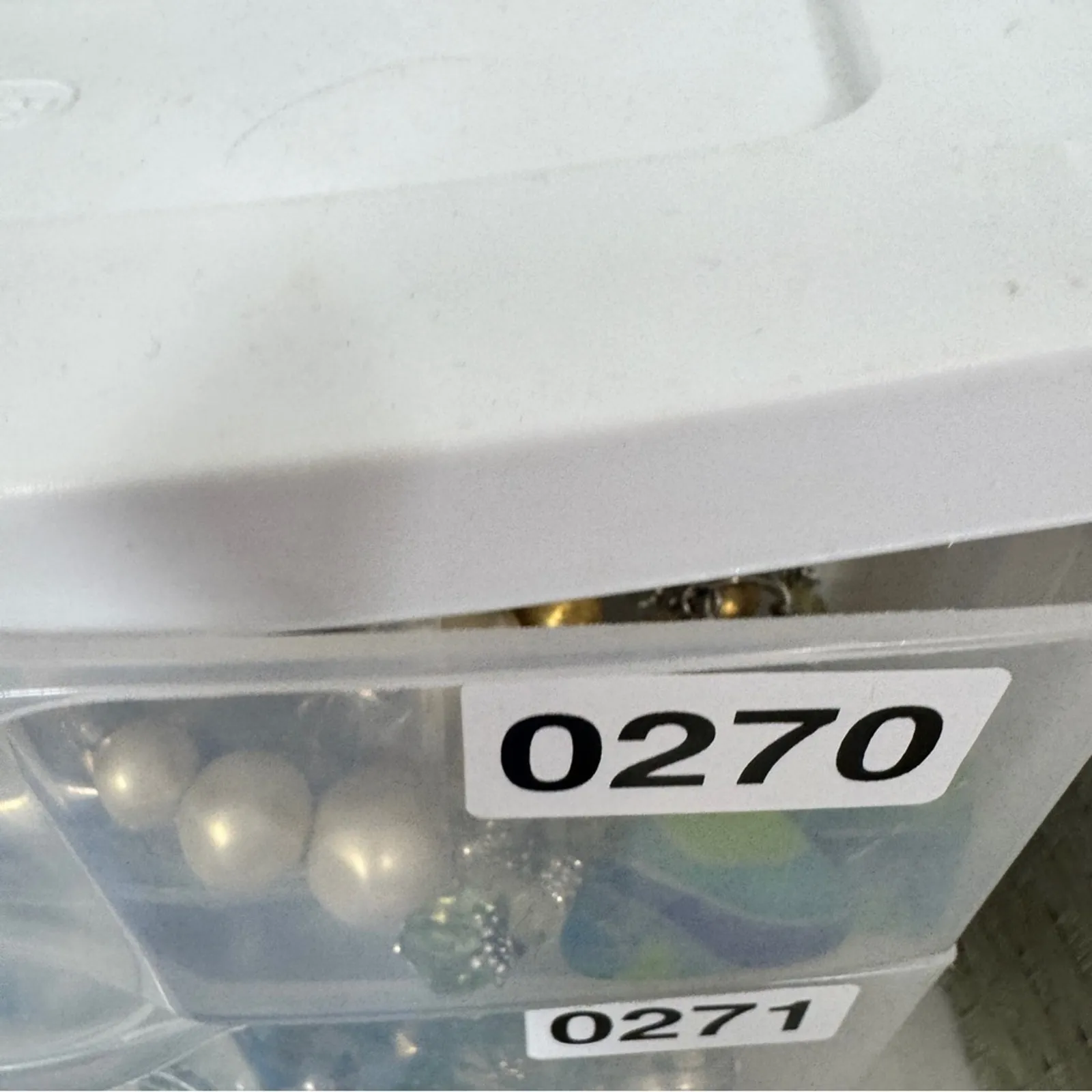 Silver Tone Birthstone Mothers Ring Chunky Womens Size 8 - Image 9