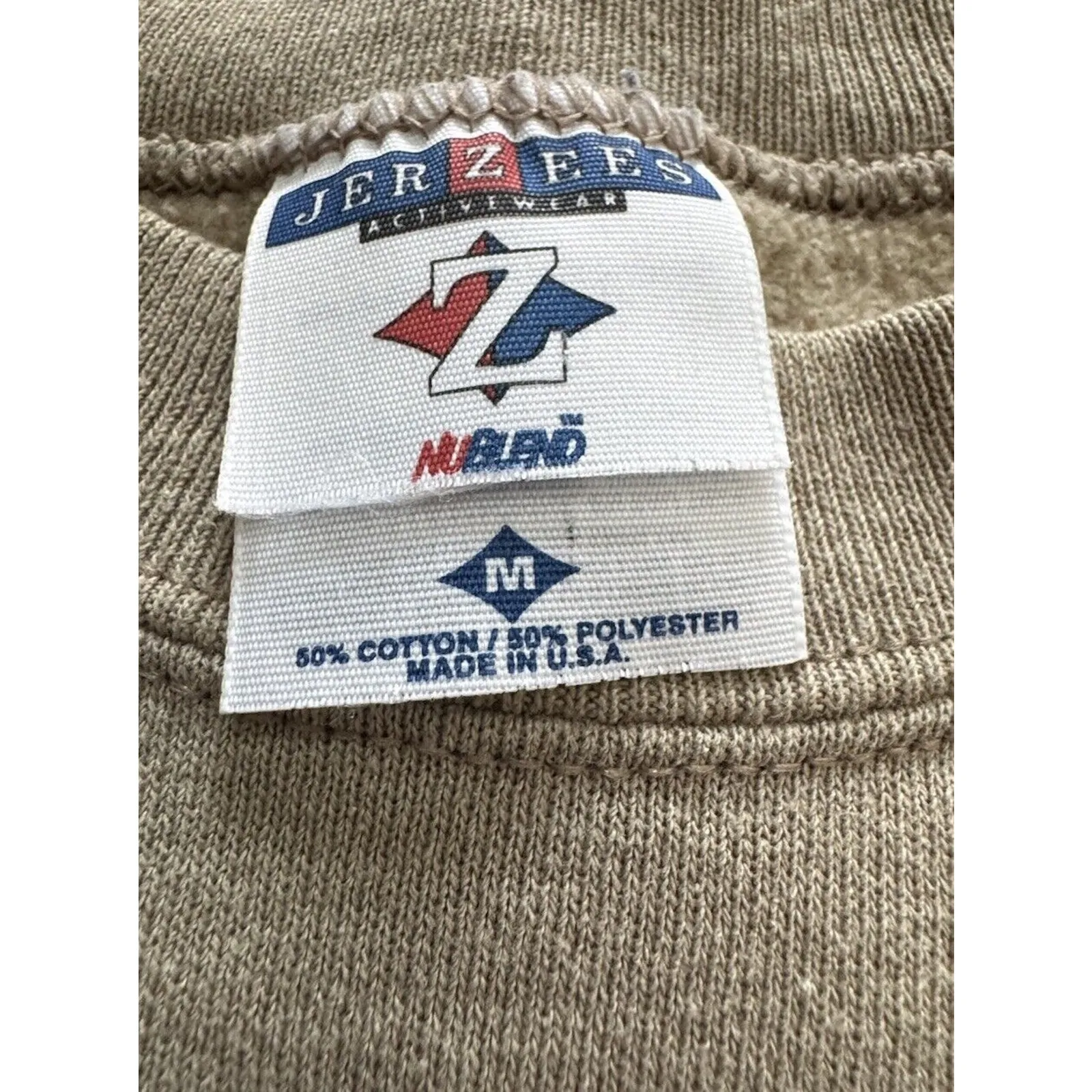 VTG 90s Birdhouse Leaf Crewneck Sweatshirt Brown Adult Large Pullover Granny Size M - Image 3