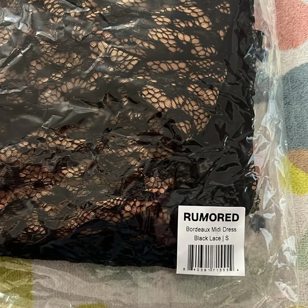 Rumored “Bordeaux” Midi Dress Tan - Image 14