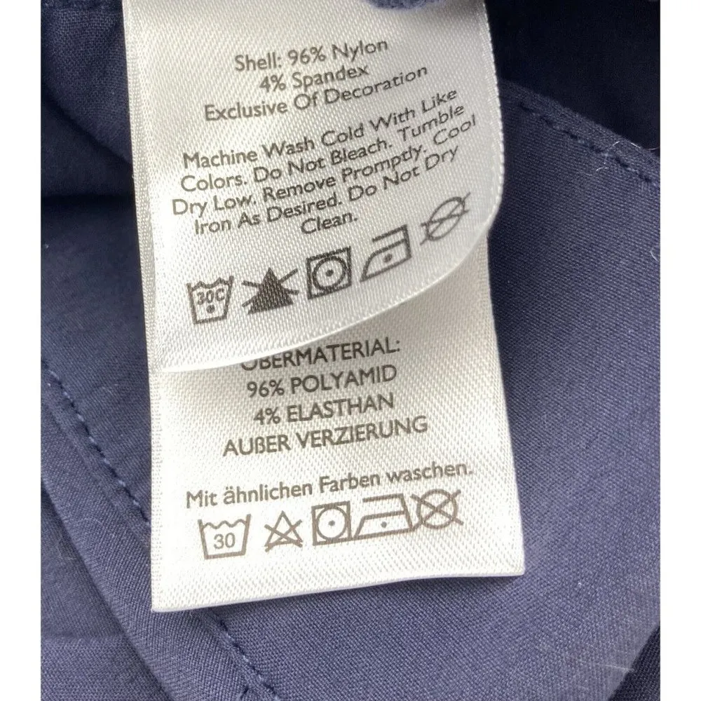 *Eddie Bauer Outdoor Utility Vest & Dress Womens Size L Dark Blue Activewear - Image 7