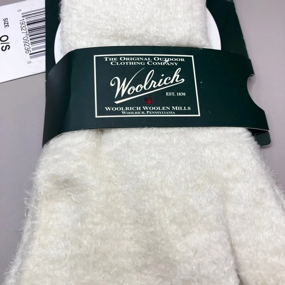 Woolrich Gloves Aloe Vera Fuzzy Ivory Colored One Size New Soft Cozy - Image 6