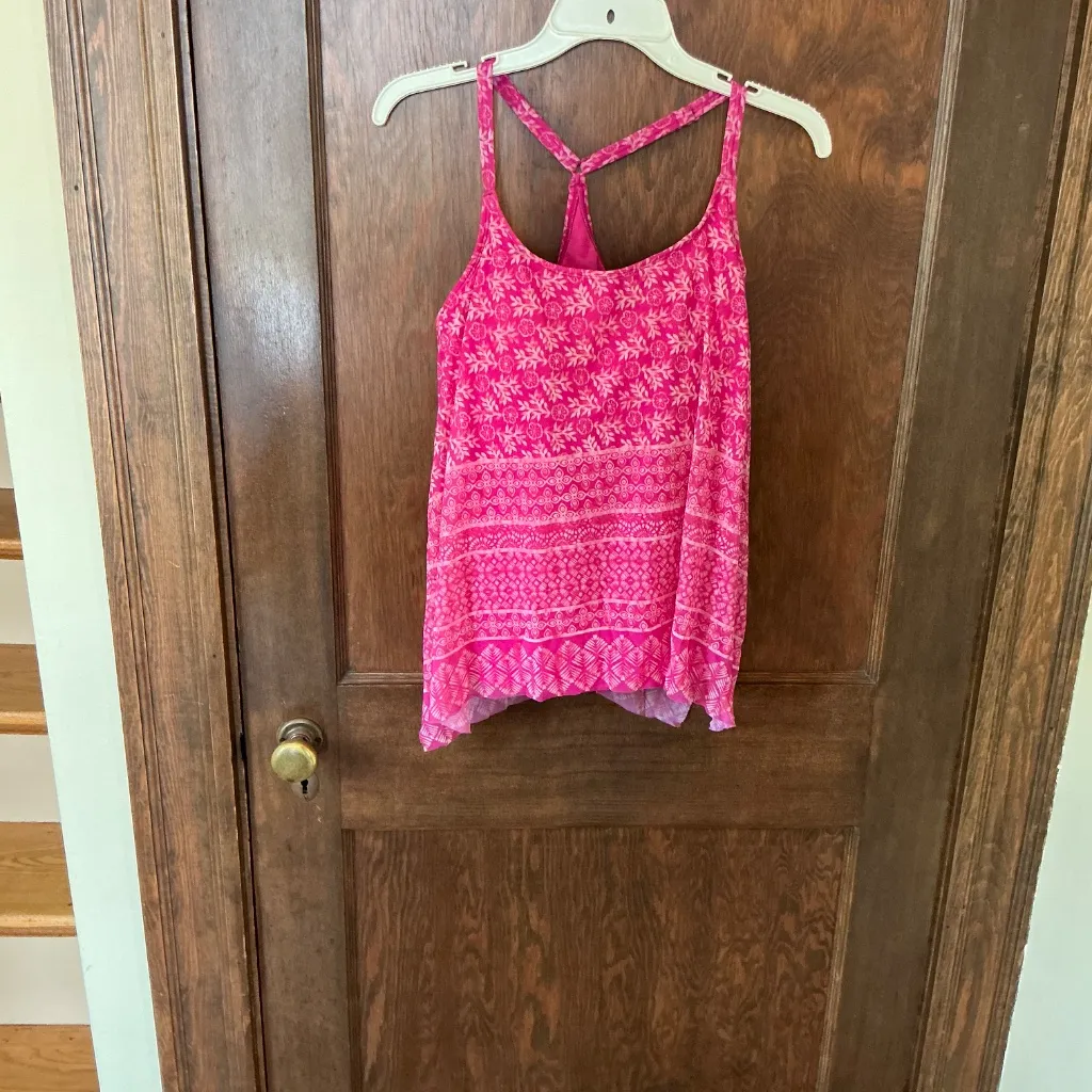 COCO Reef Current Mesh Layer Bra Sized Underwire Tankini Top in Bohemia Sz 34D - Image 6