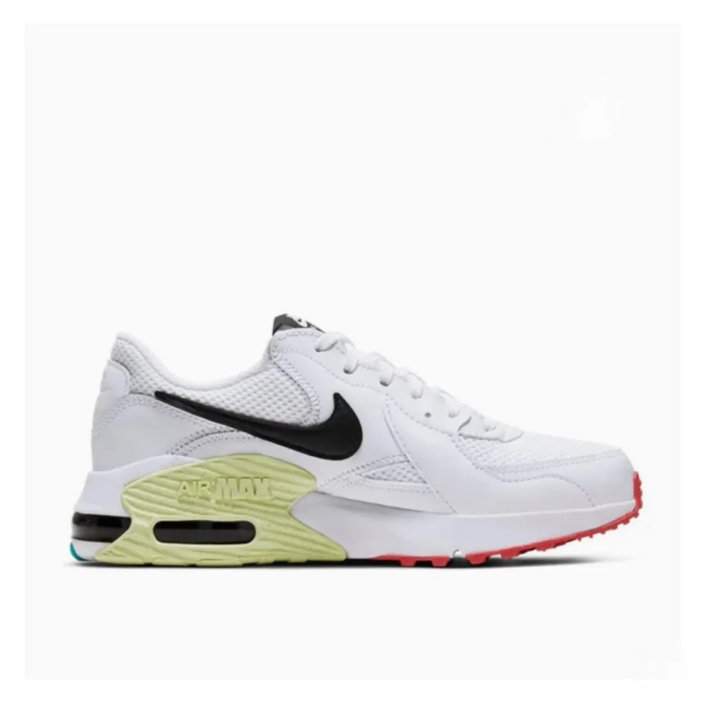 Nike Air Max Women's Shoes - White, pink and green. - Image 6