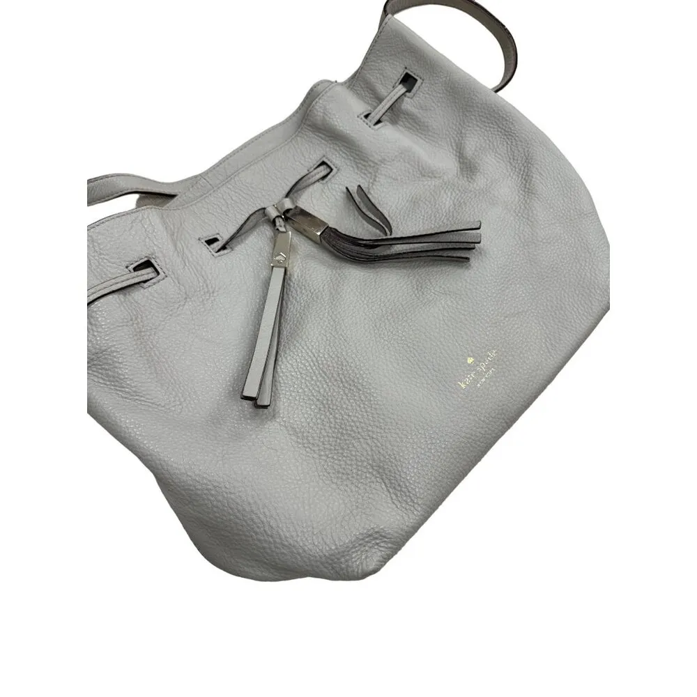 Kate Spade Women's Cream Purse/Crossbody/Bucket Bag SKU 1815 - Image 2