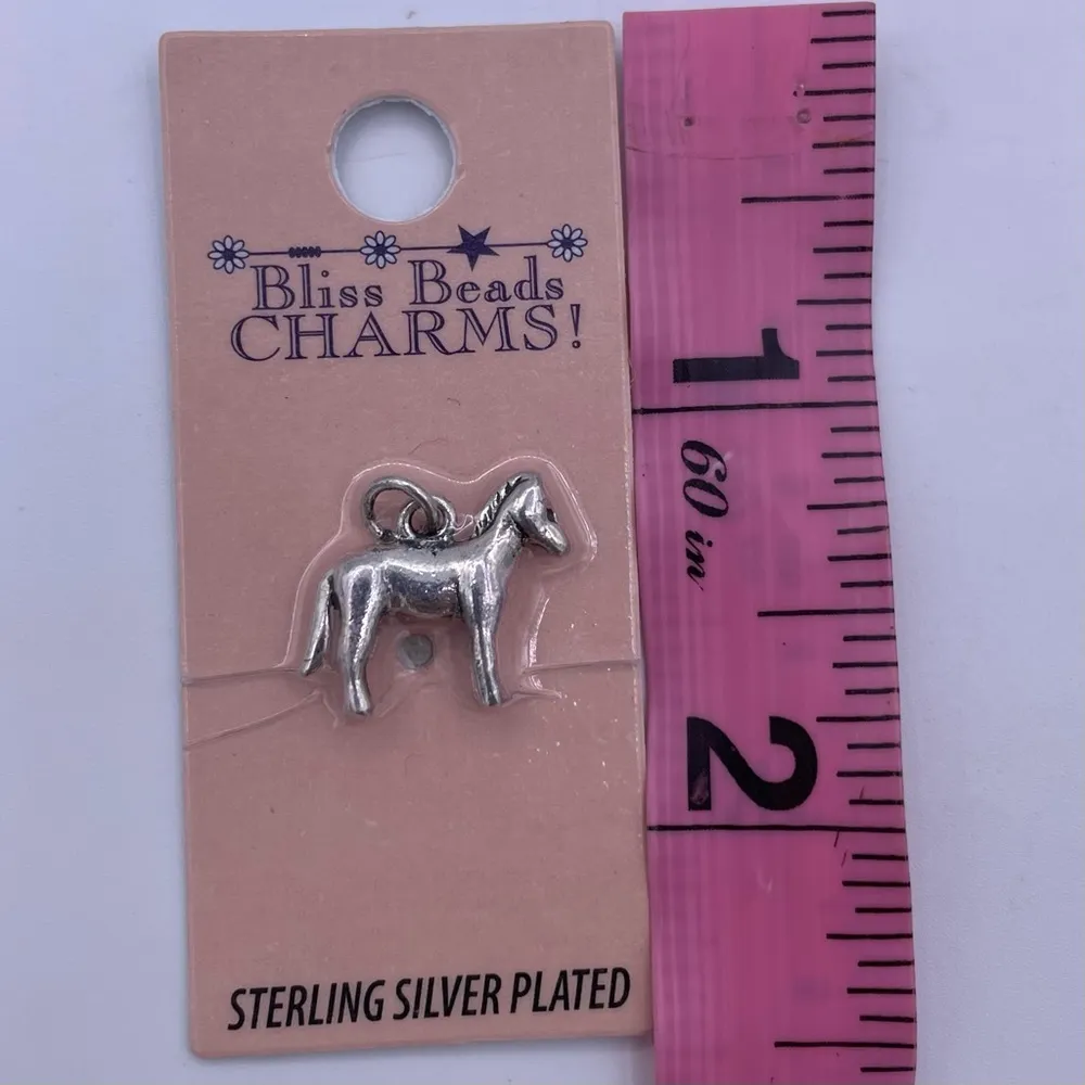 Bliss  pleated carousel horse charm- New - Image 6