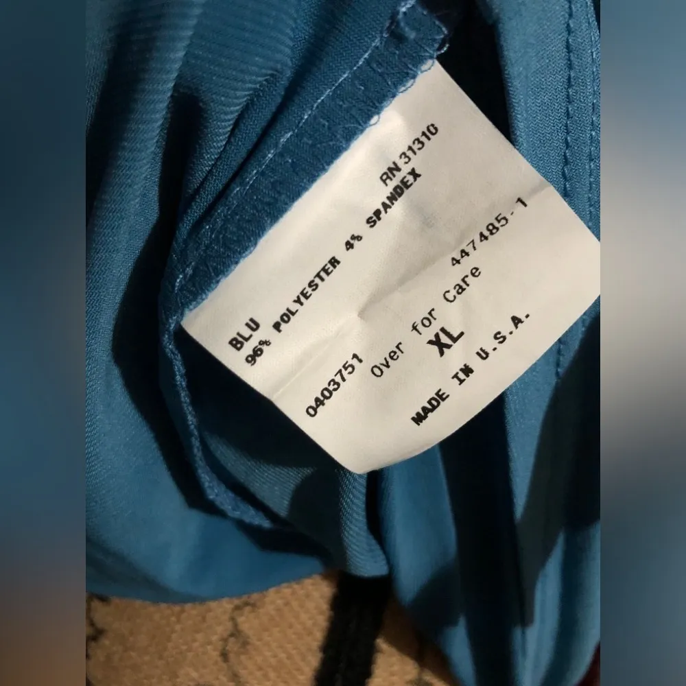 AB Studio NWT Blue/Teal Art Top - Image 4