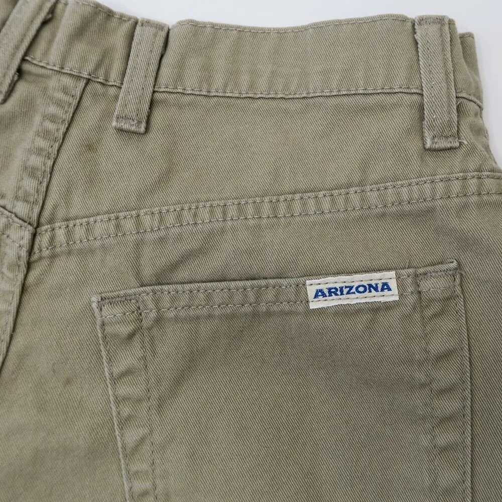 Vintage 90s Arizona Tan High Waisted Denim Shorts - Image 5