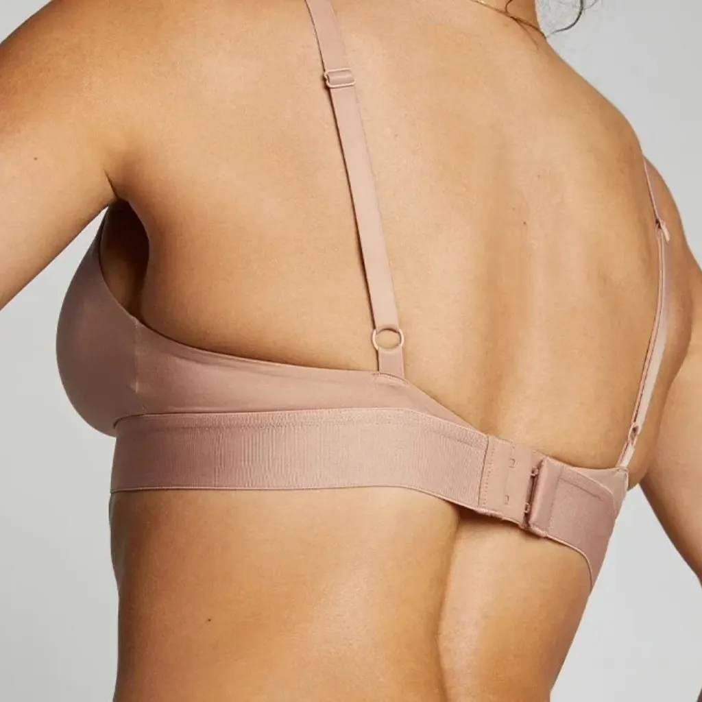 Negative Underwear Glace Triangle Bra in Buff, Size 0 - Image 3