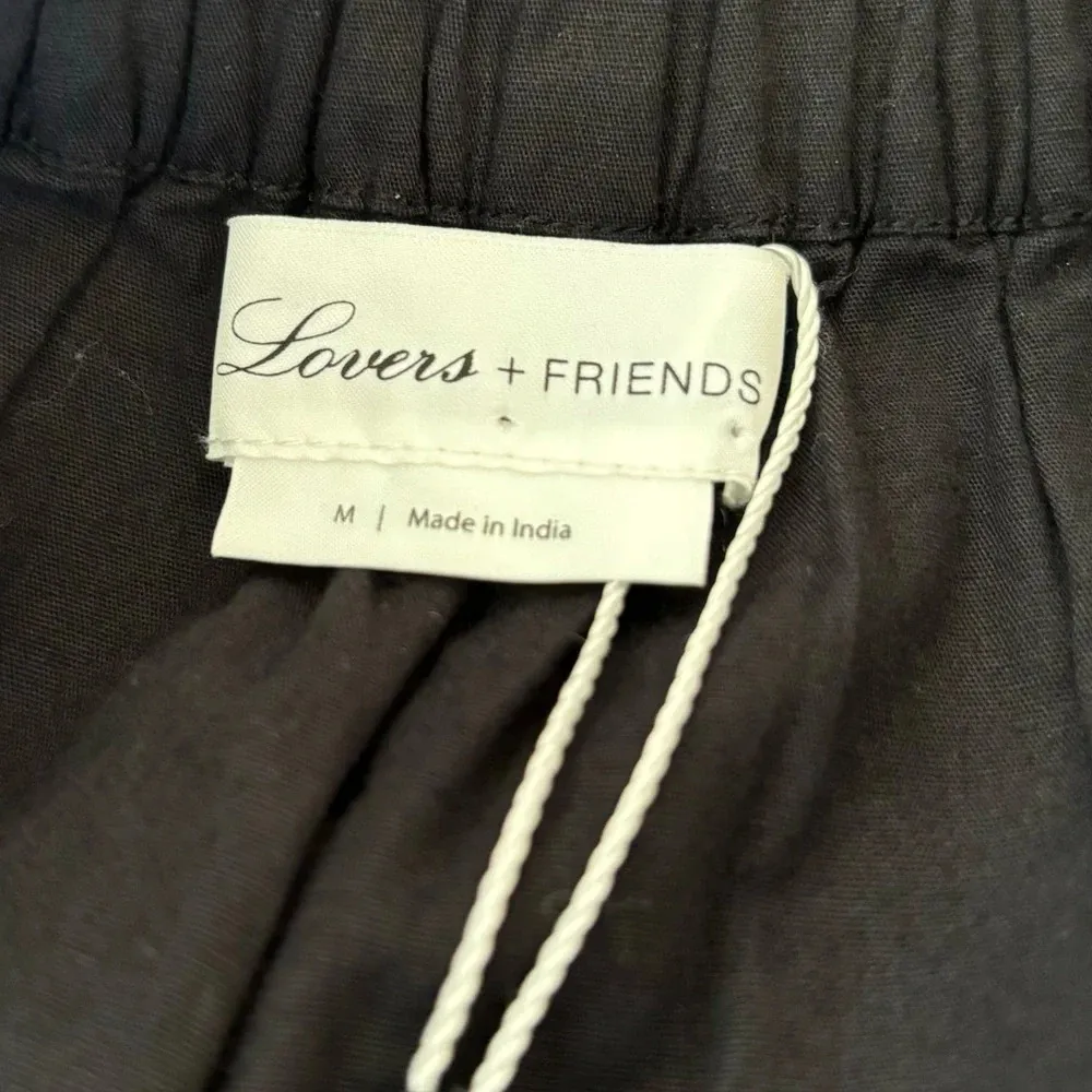 Lovers and Friends Conor Grommet Studded Metal Embellished Black Pant Edgy - Image 8