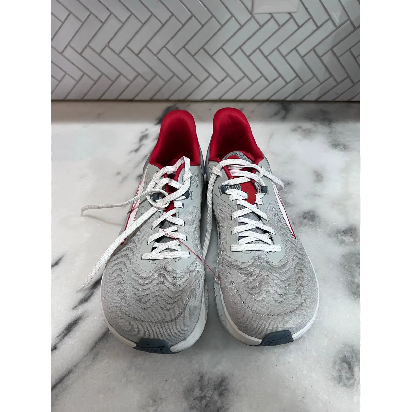 Altra Rivera 3 Women’s Road Running Shoes – Size 7.5 – Gray/Red – AL0A82C4264 - Image 7